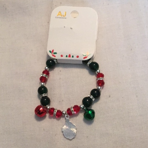 🎅 NWT Just Too Amazing Rhinestone Fun Elastic Bracelet Closet Must Have 🎅 - Picture 3 of 7